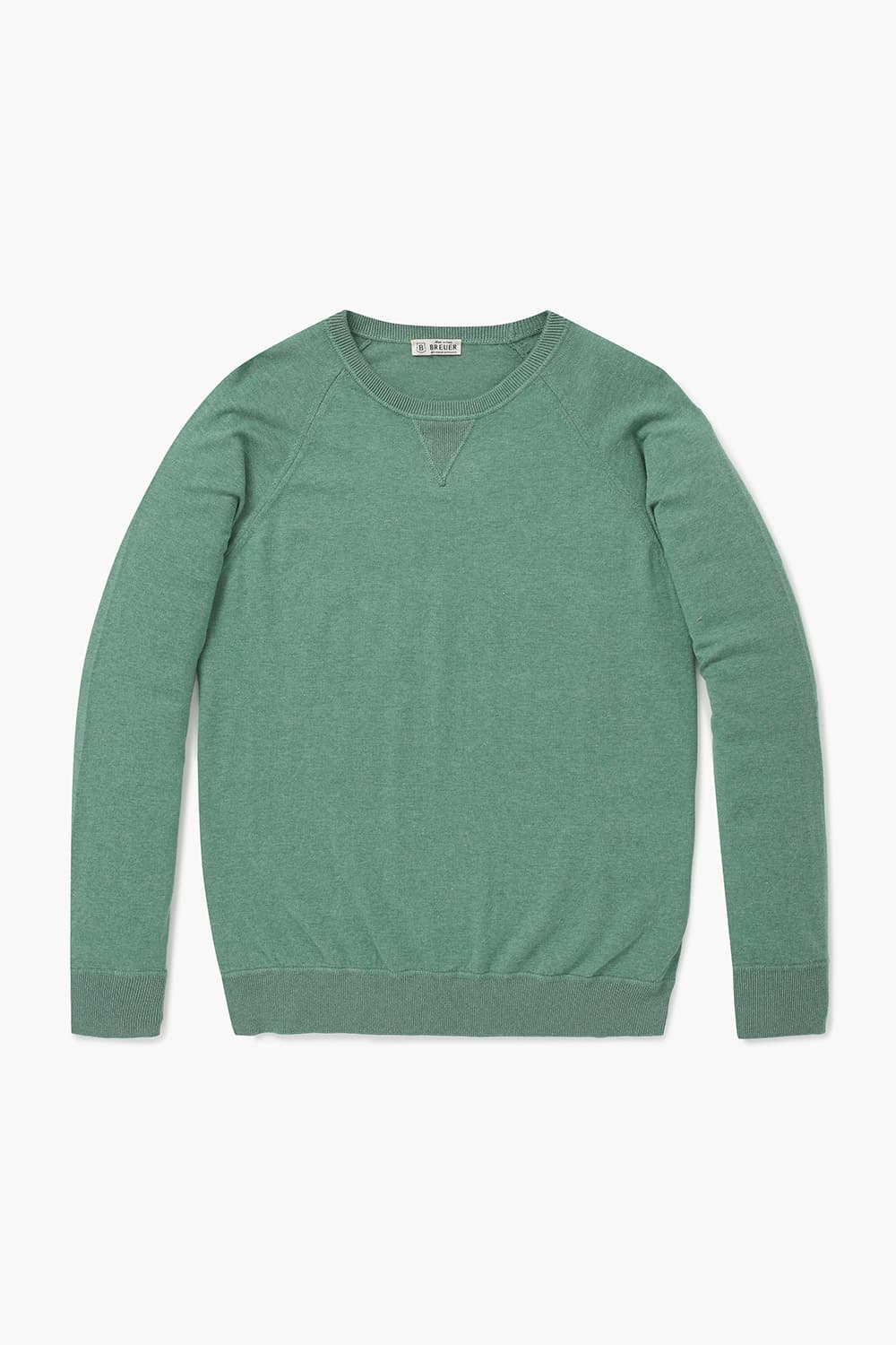 코튼 라운드 니트 그린 RE4SMBAKN103R75