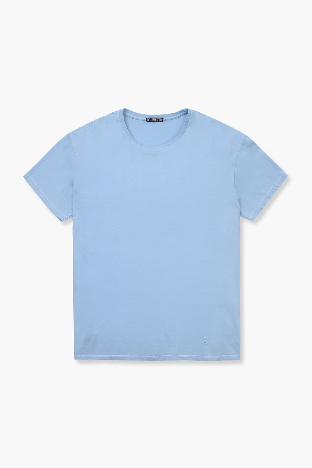 코튼 베이직 크루넥 반소매 티셔츠 66031BP462507