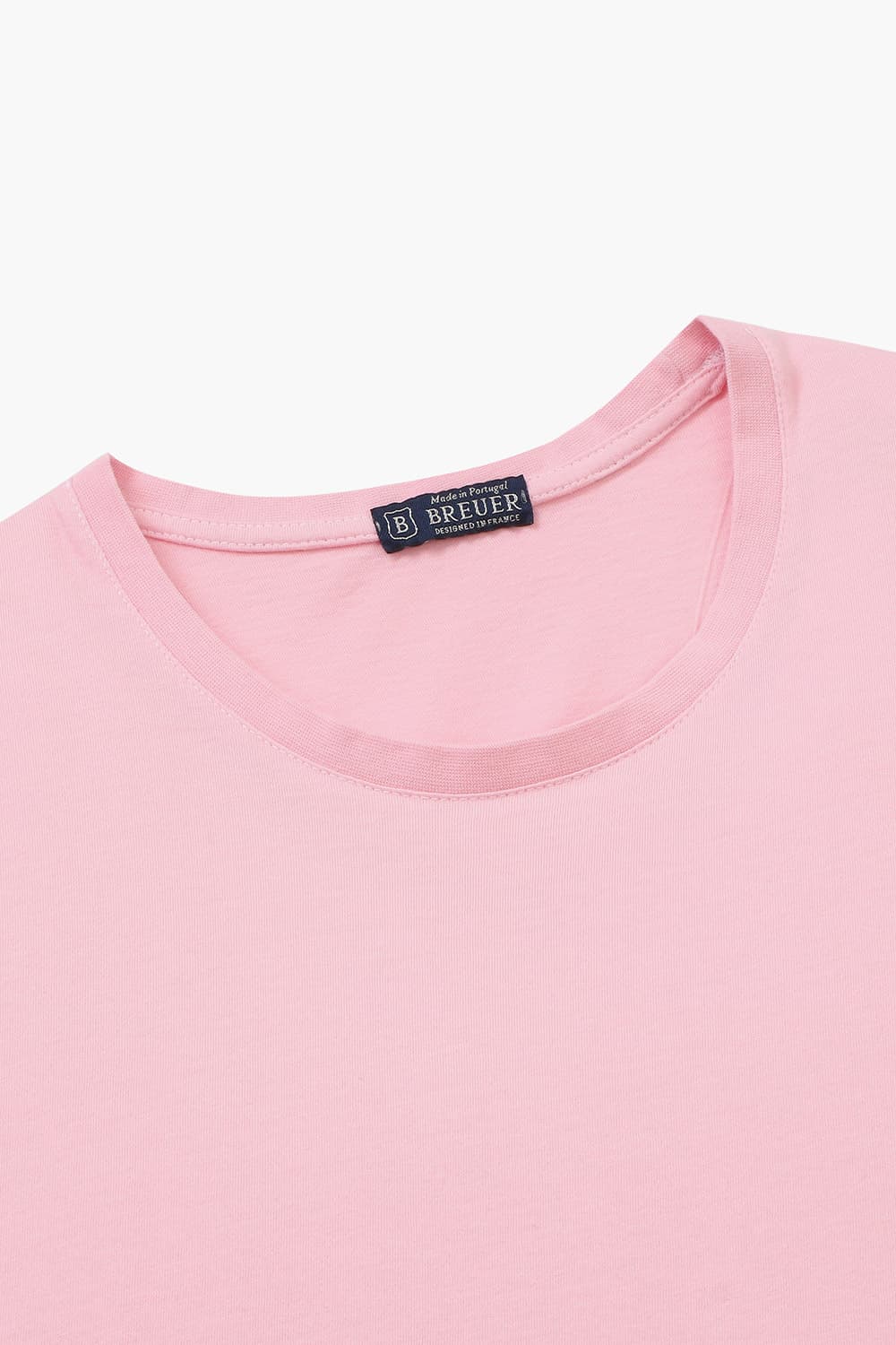 코튼 100 반소매 티셔츠 라이트 핑크 RE4SMBAPO512R32