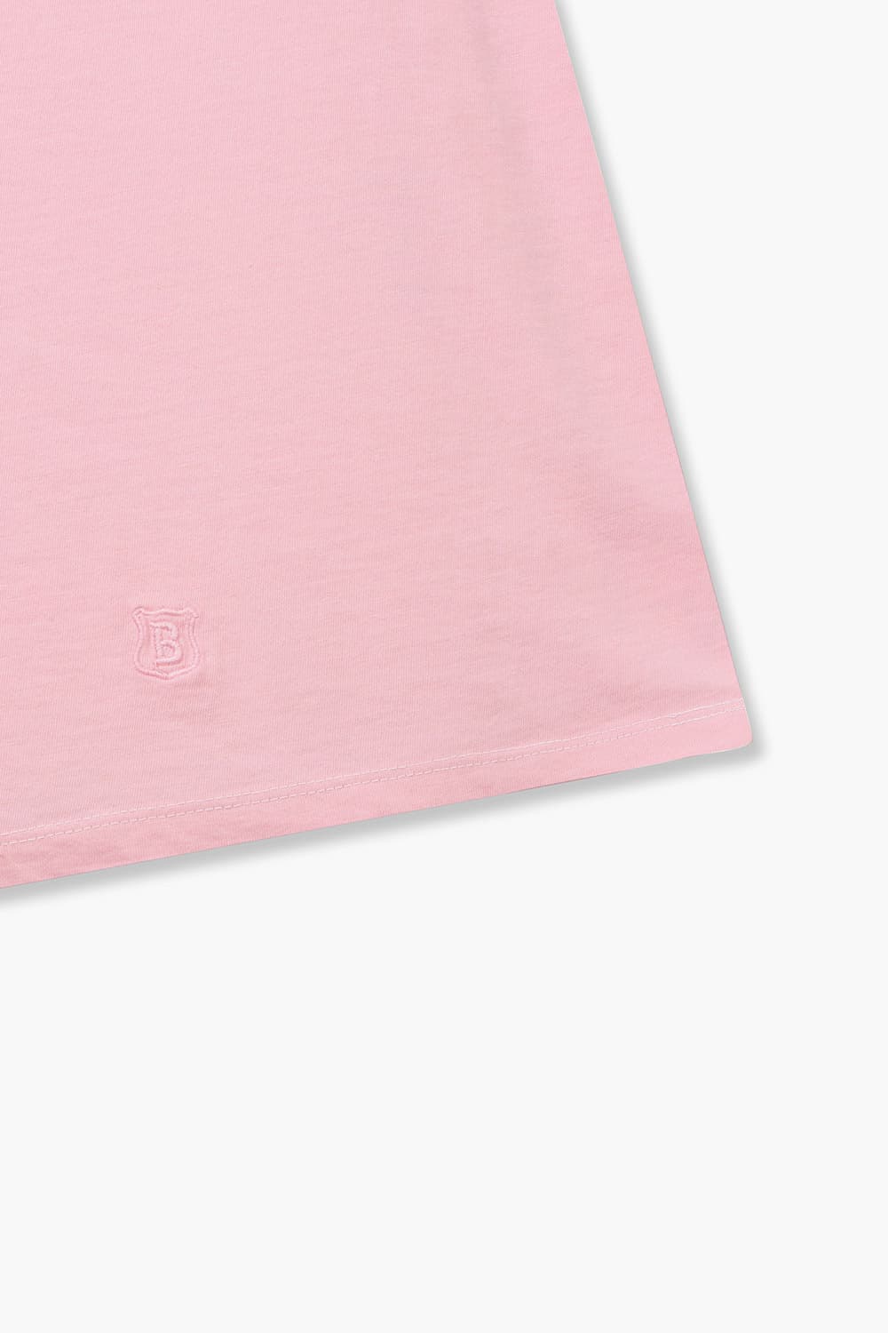 코튼 100 반소매 티셔츠 라이트 핑크 RE4SMBAPO512R32