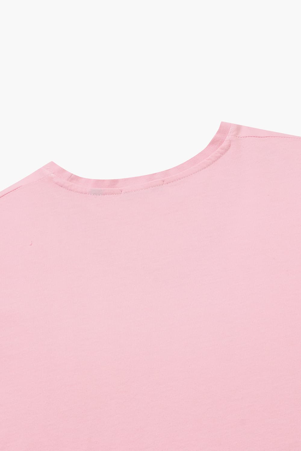 코튼 100 반소매 티셔츠 라이트 핑크 RE4SMBAPO512R32