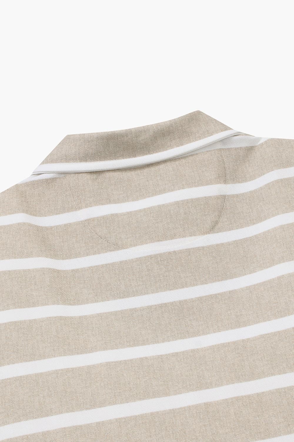 코튼 100 폴로 반소매 니트 라이트 브라운 RE4SMBAPO505R85