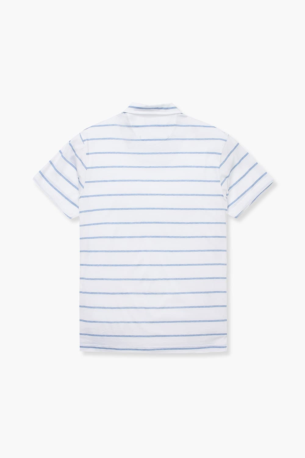 코튼 100 폴로 반소매 니트 블루 RE4SMBAPO503R62