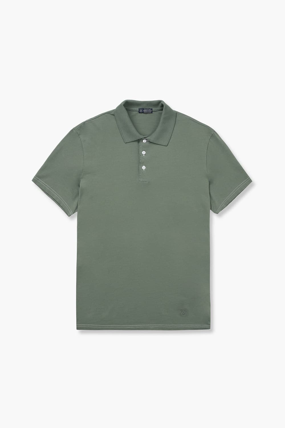 코튼 버튼 다운 반소매 티셔츠 69169BP462502