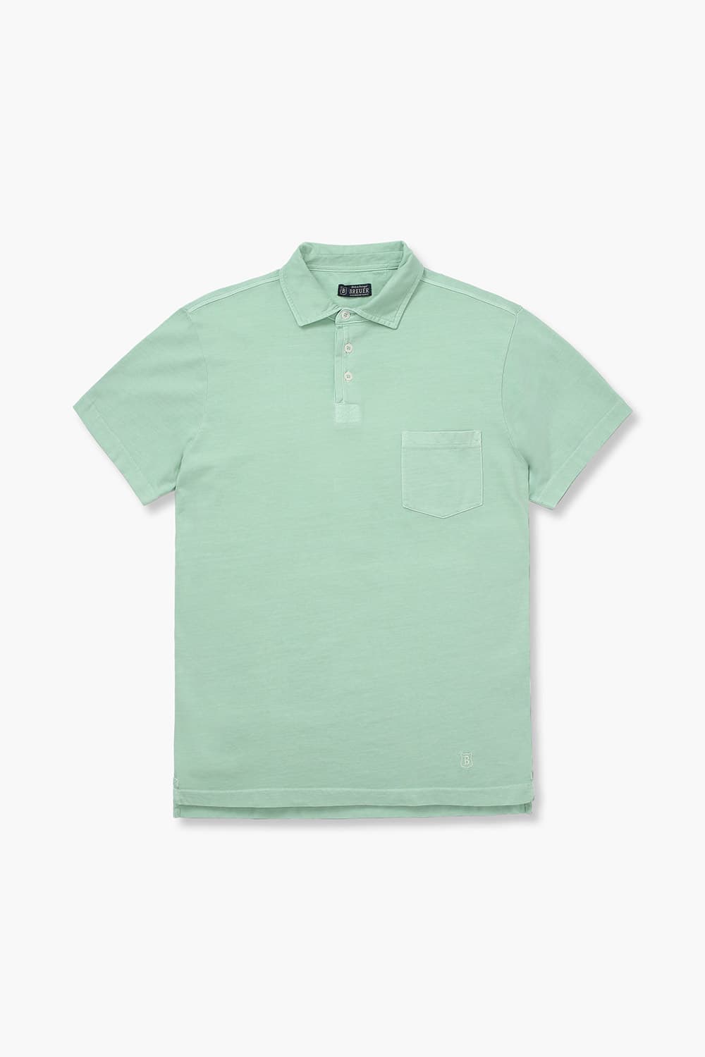 코튼 버튼 다운 포켓 반소매 티셔츠 69170P461817