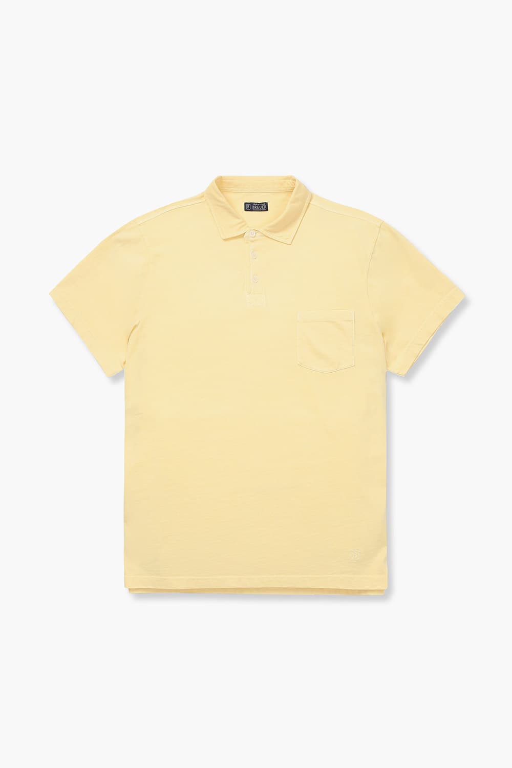 코튼 버튼 다운 포켓 반소매 티셔츠 69170P461815