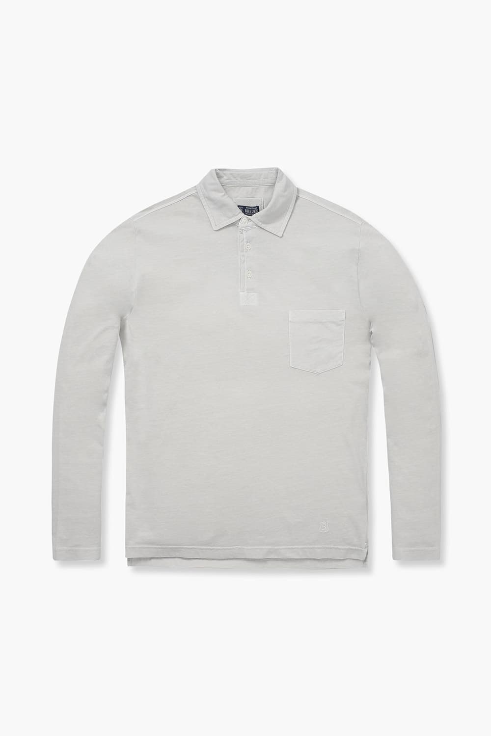 코튼 100 폴로 져지 긴팔 니트 베이지 RE4SMBAPO101R80