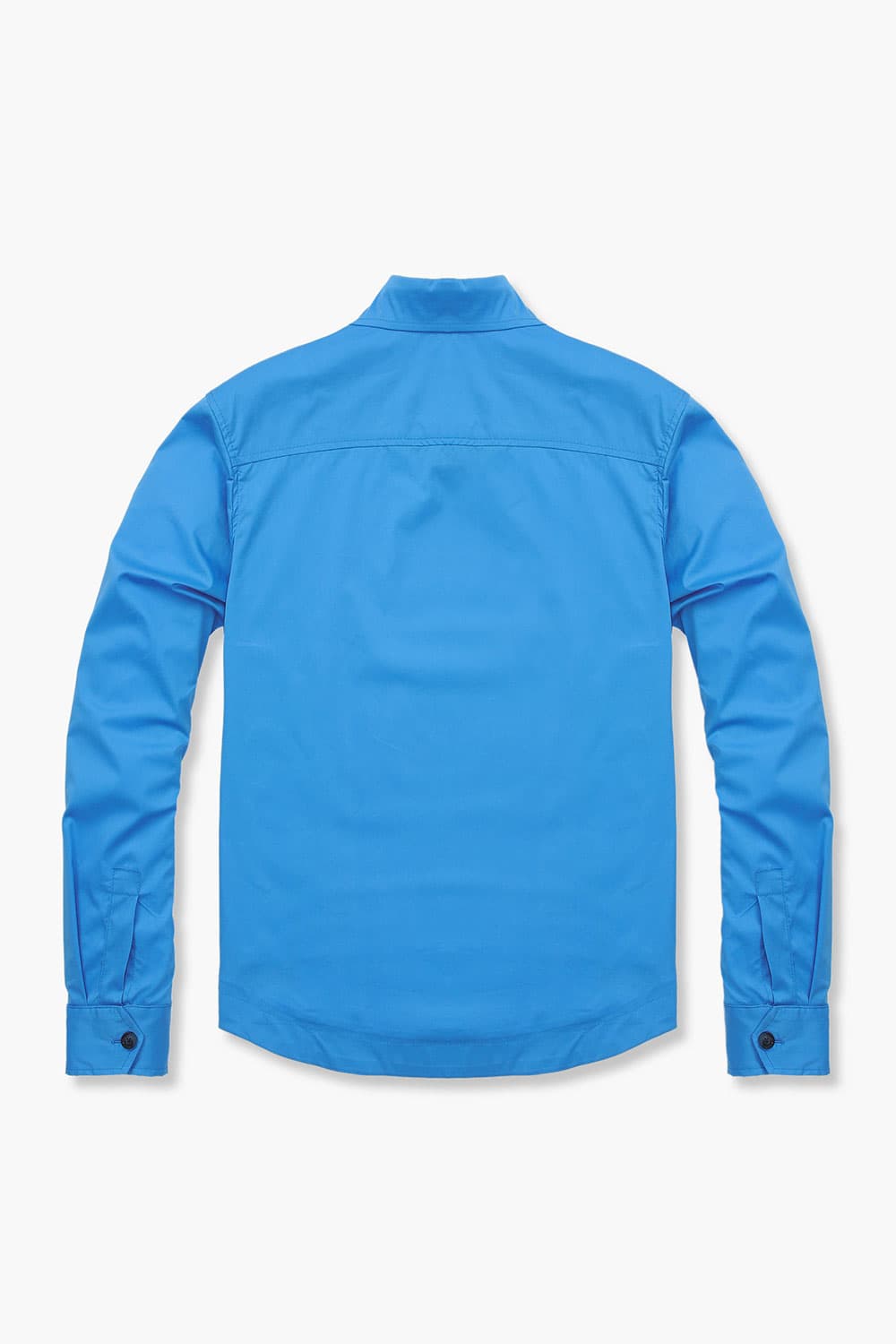 코튼 믹스 오버 셔츠 아우터 블루 RE4SMBAOT903R63