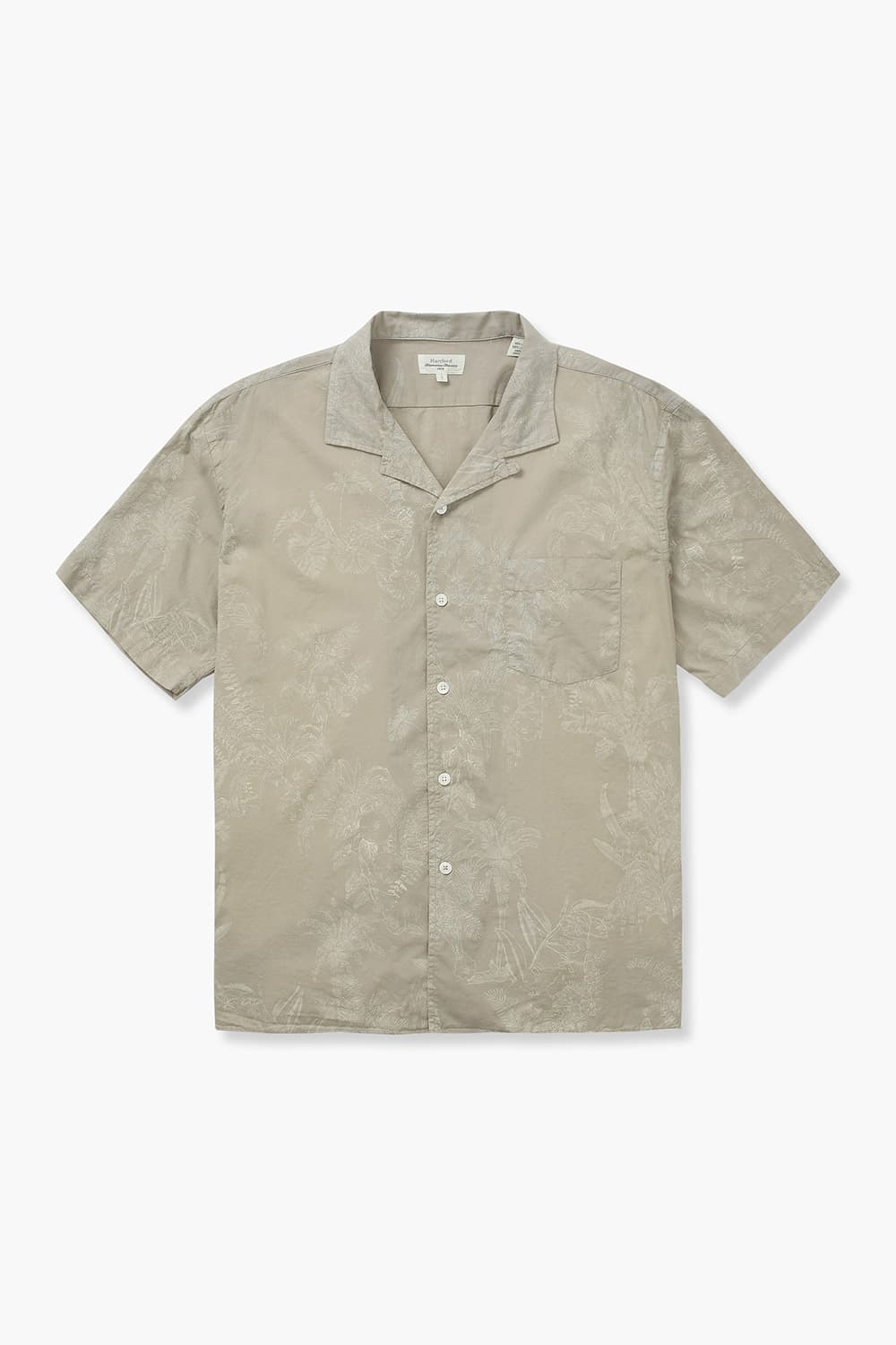 코튼 웨스턴 포켓 테일러드 카라 반소매 셔츠 BB04039 53