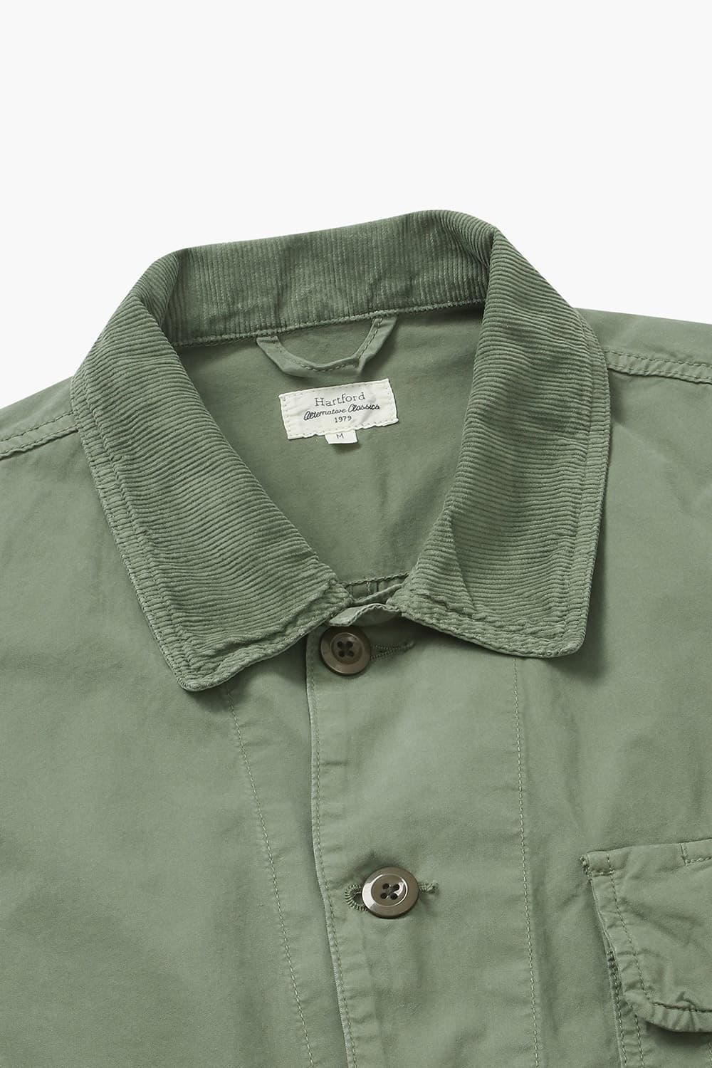 면 100 JENSEN 아우터 그린 QE4SMHTOT001Q77