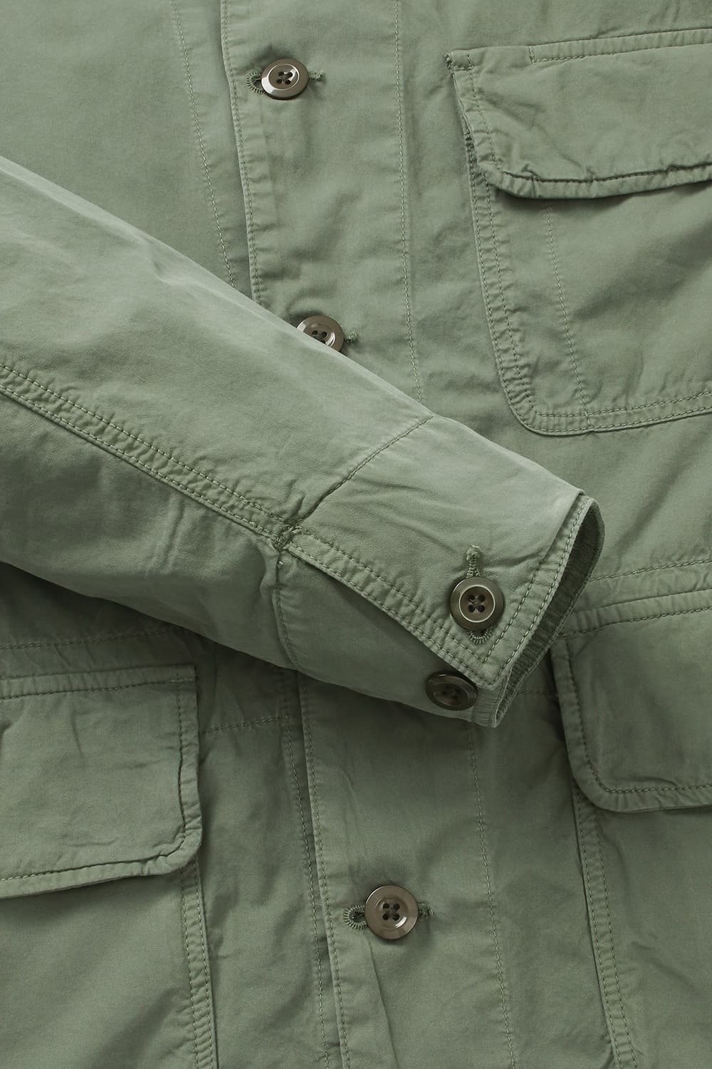 면 100 JENSEN 아우터 그린 QE4SMHTOT001Q77