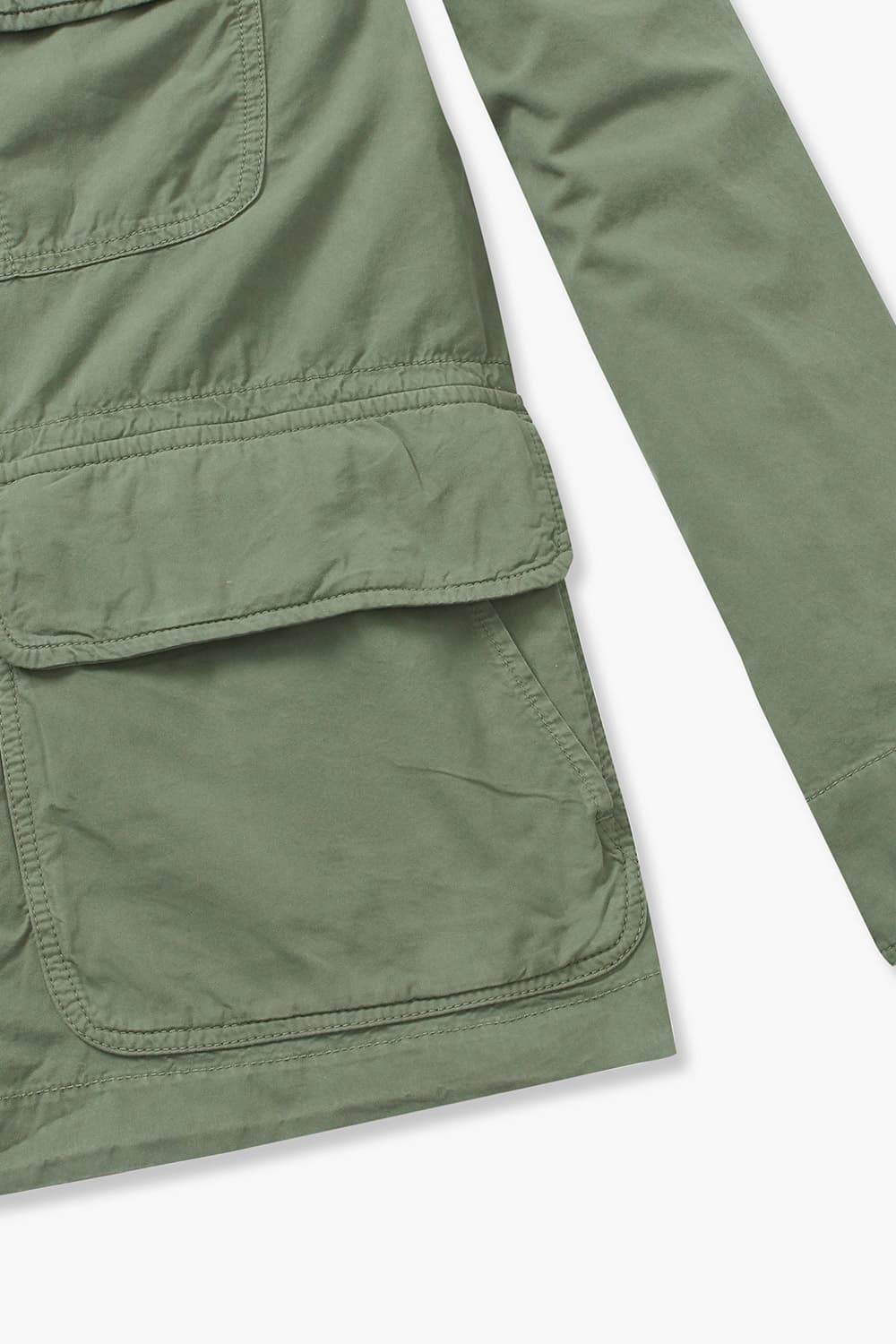 면 100 JENSEN 아우터 그린 QE4SMHTOT001Q77