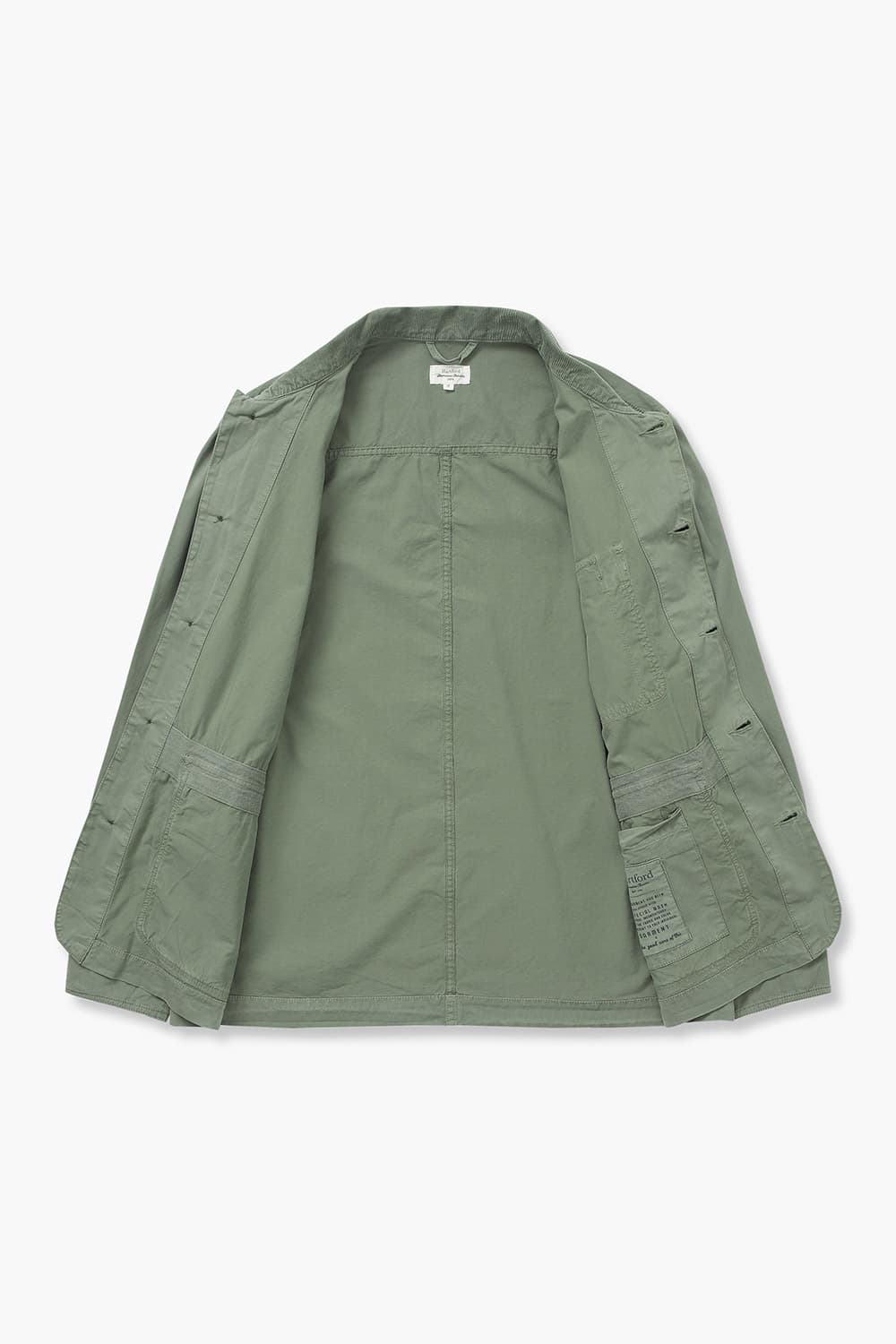 면 100 JENSEN 아우터 그린 QE4SMHTOT001Q77