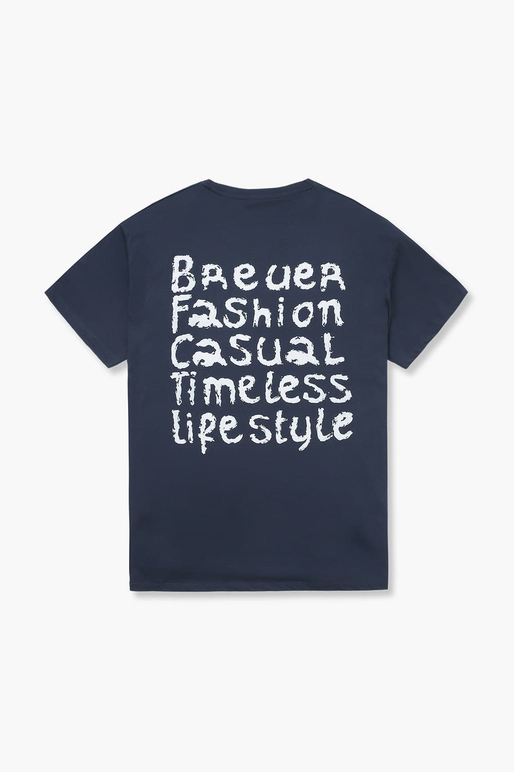 코튼 베이직 크루넥 반소매 티셔츠 66031SP462410