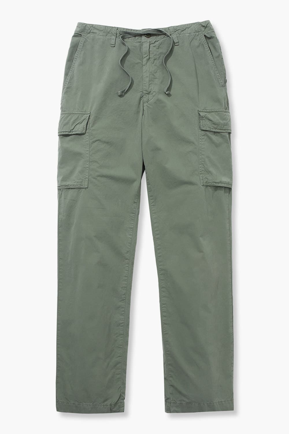 면 100 TYL 바지 그린 QE4SMHTPT009Q75