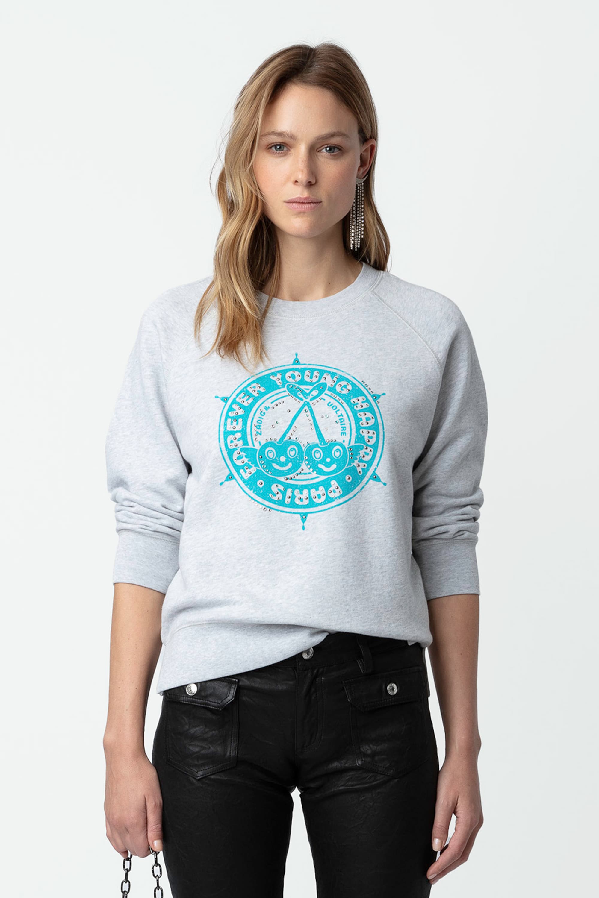 Cameron Blason Strass Sweatshirt