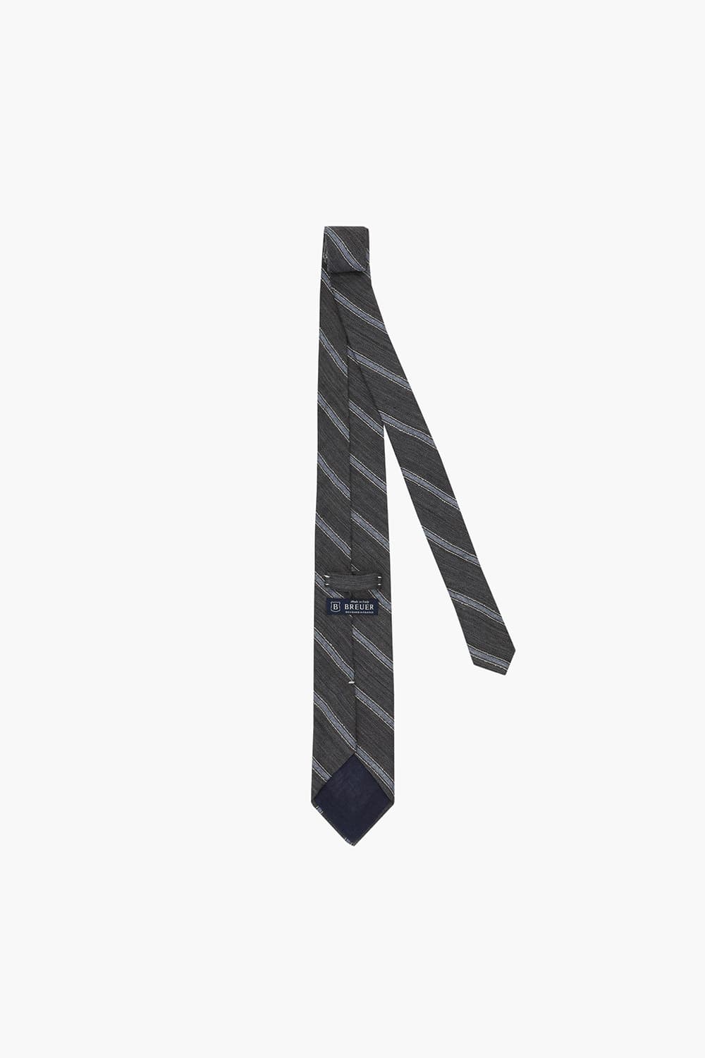 그레이 울 실크 믹스 넥타이 RD9FMBBTI108R95