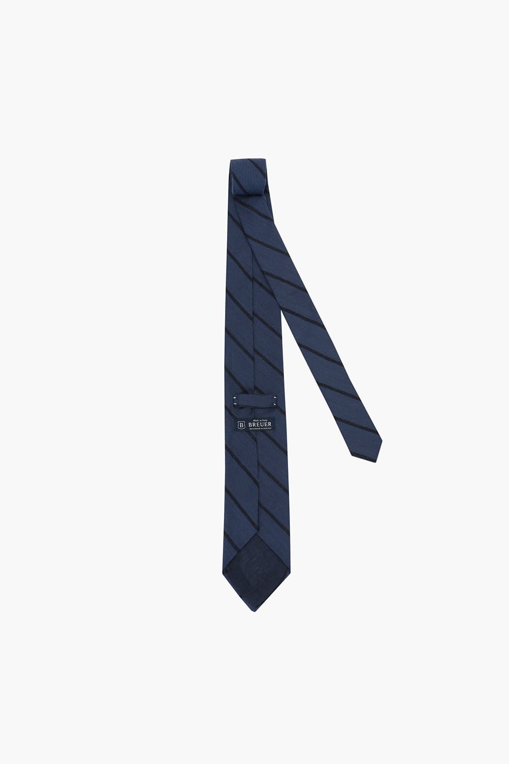 울 실크 혼방 스트라이프 넥타이 02112H903904