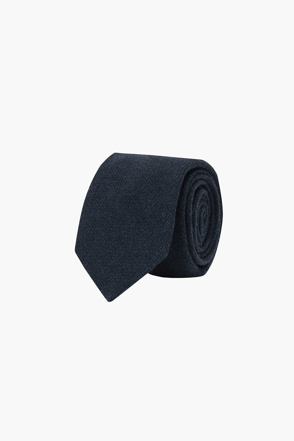 다크 네이비 울 실크 믹스 넥타이 RD8FMBBTI101R66