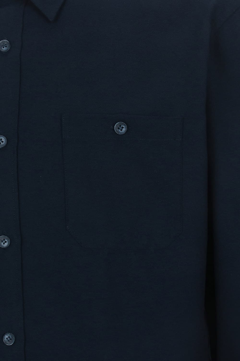 솔리드 기모 957 비즈니스(뉴 캐주얼 핏) 셔츠 네이비 SE4FM22LS957SNY