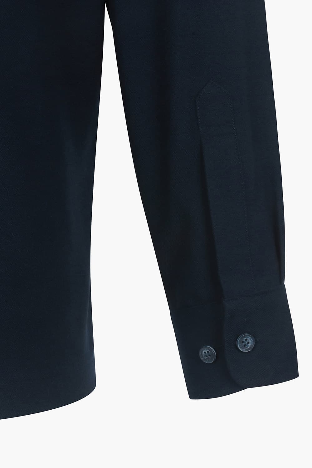 솔리드 기모 957 비즈니스(뉴 캐주얼 핏) 셔츠 네이비 SE4FM22LS957SNY