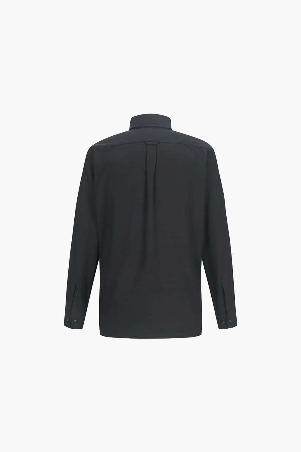 솔리드 기모 957 비즈니스(뉴 캐주얼 핏) 셔츠 다크그레이 SE4FM22LS957SDY