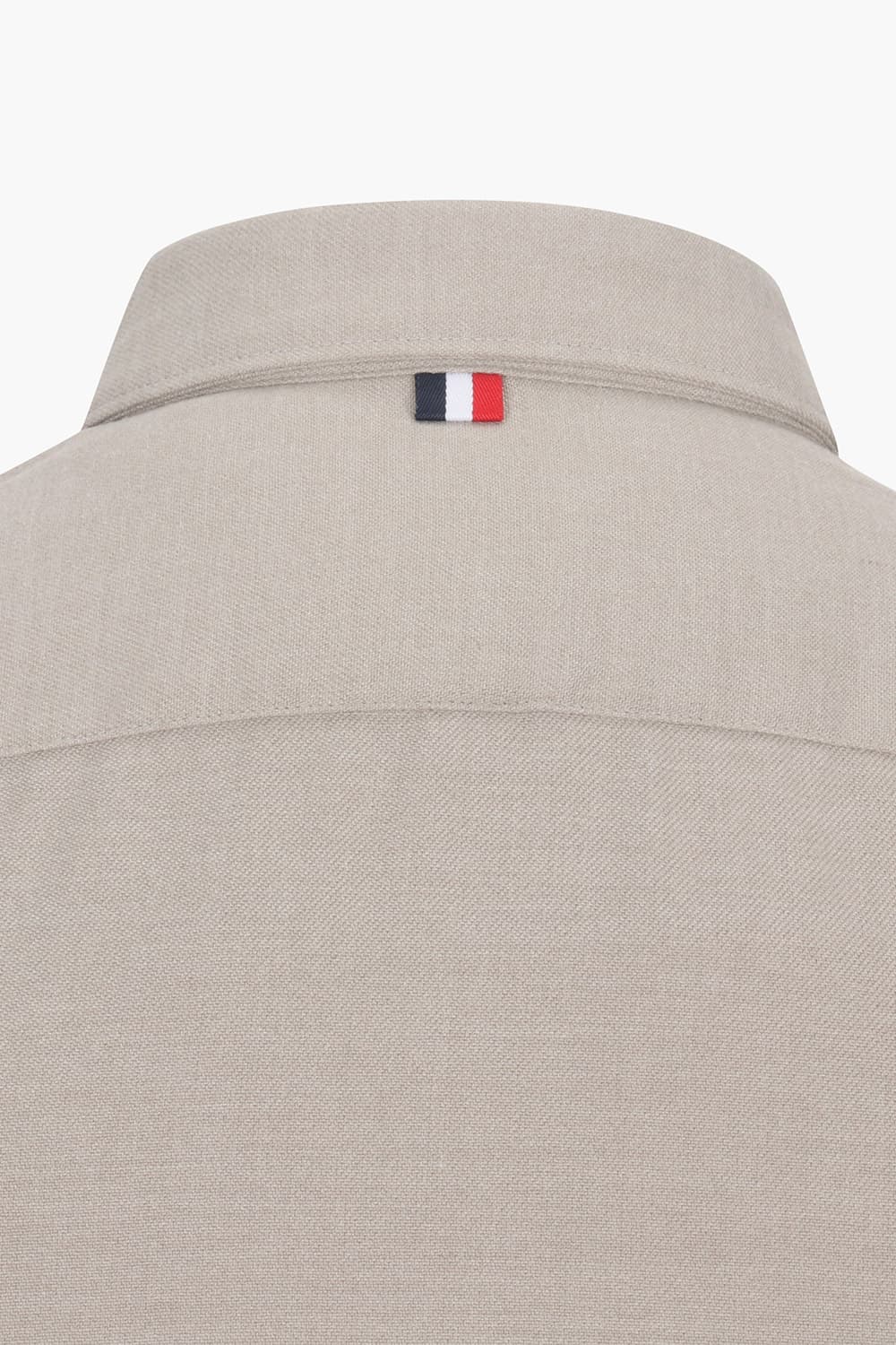 솔리드 기모 트리콜로르 956 컴포터블(뉴 캐주얼 핏) 셔츠 베이지 SE4FM22LS956SBE