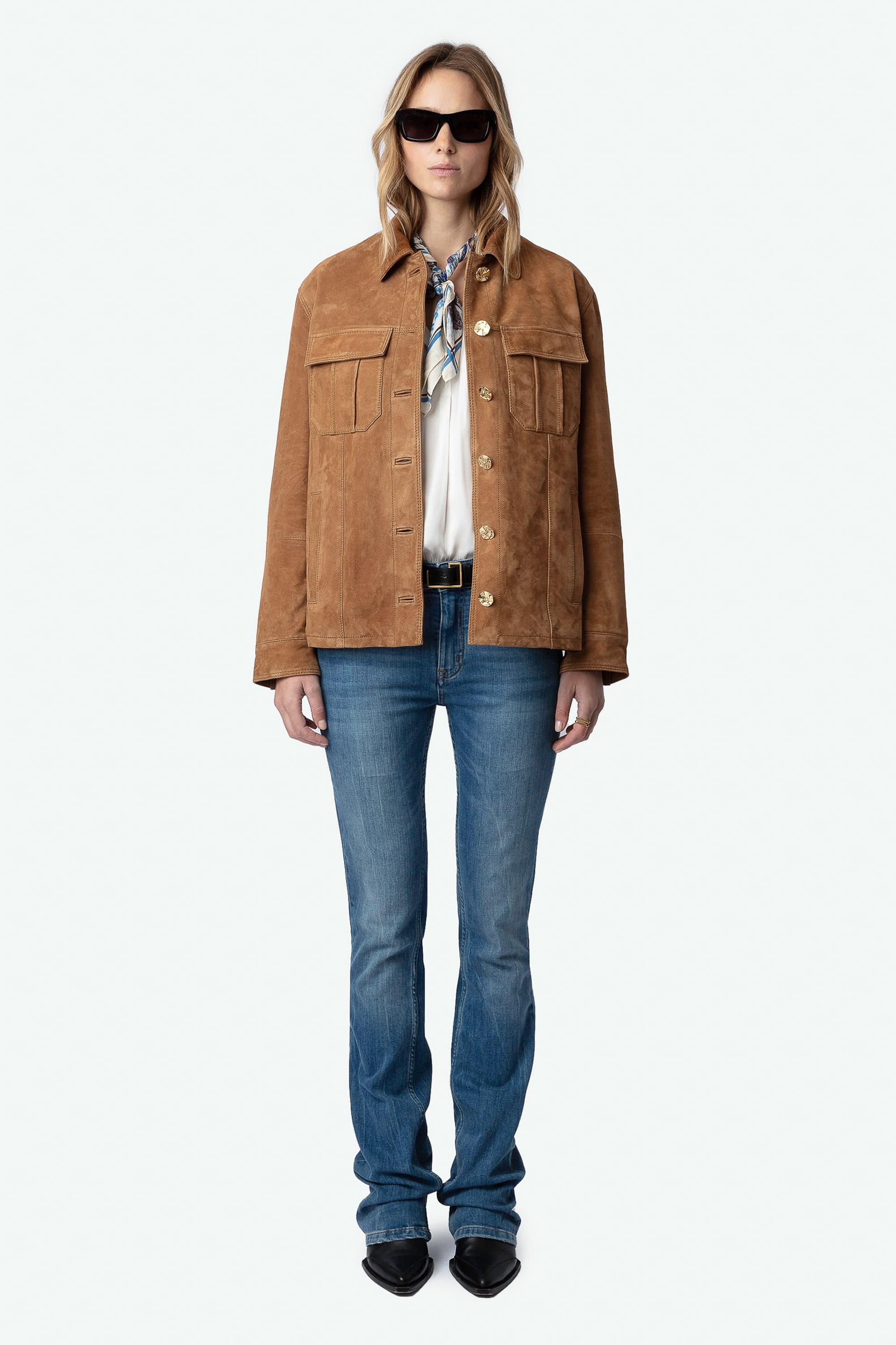 Kuba Suede Leather Jacket