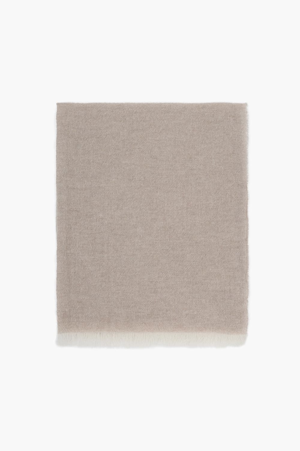 캐시미어 100 SOLID CASHMERE 머플러 베이지 RE4FMBBSC101R15