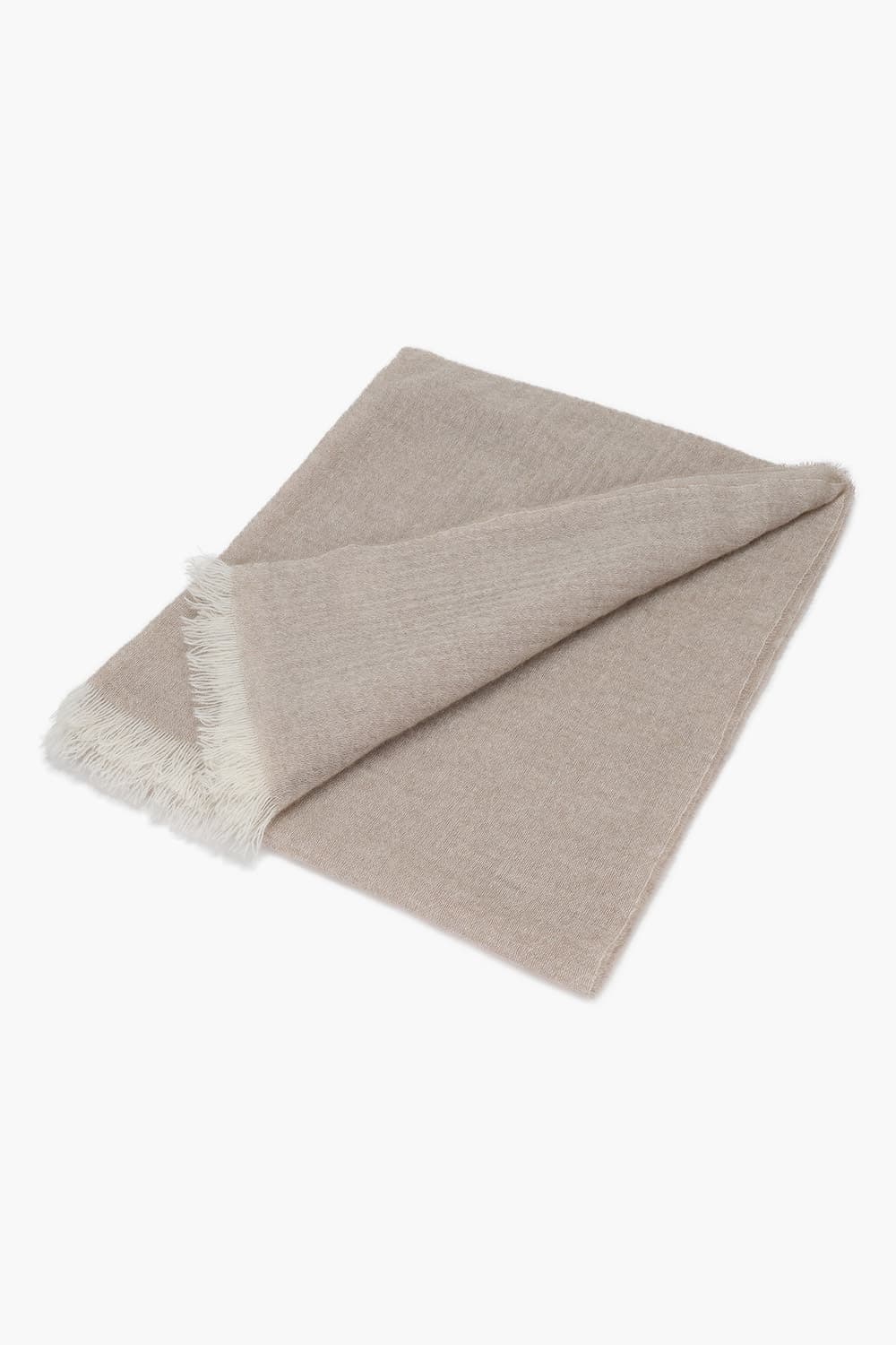 캐시미어 100 SOLID CASHMERE 머플러 베이지 RE4FMBBSC101R15