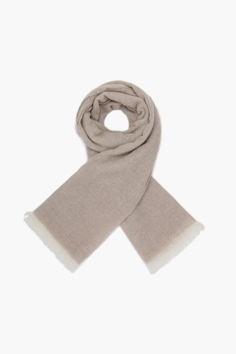 캐시미어 100 SOLID CASHMERE 머플러 베이지 RE4FMBBSC101R15