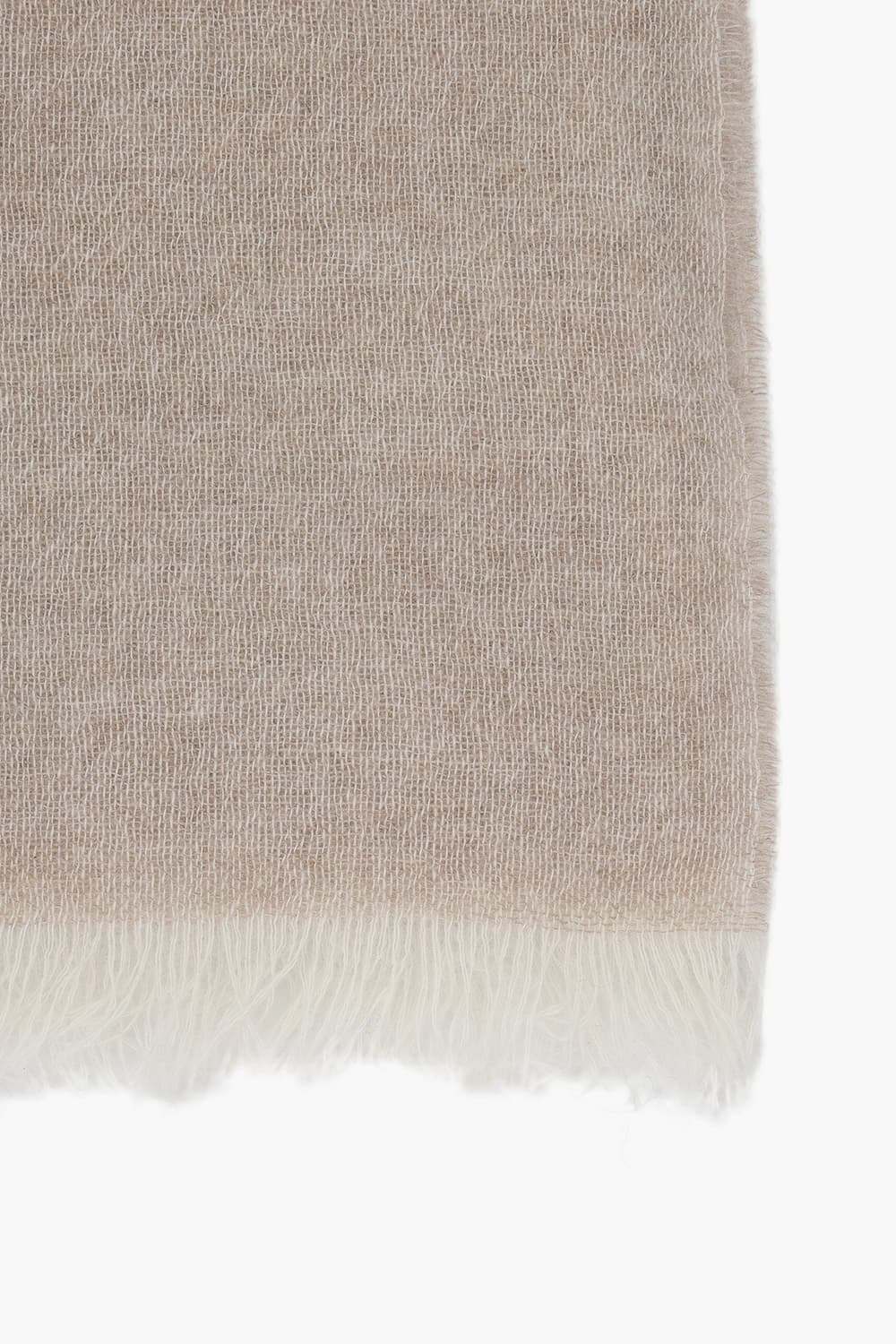 캐시미어 100 SOLID CASHMERE 머플러 베이지 RE4FMBBSC101R15