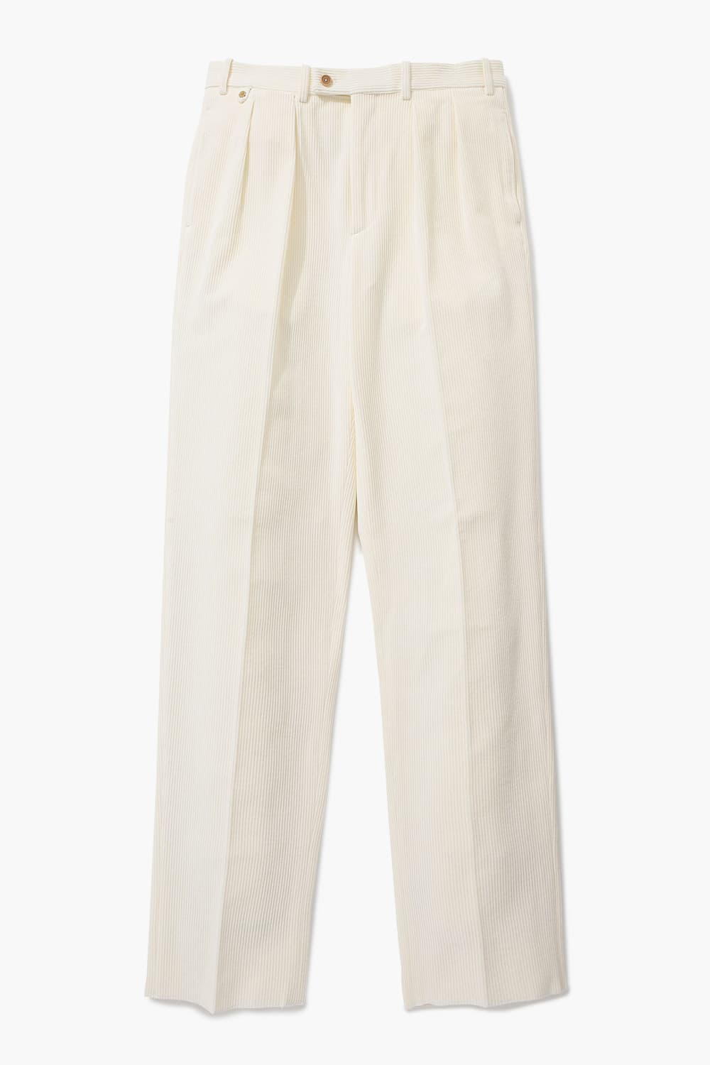 코튼 믹스 BAC J 바지 라이트 베이지 QE4FMBZPT103Q12