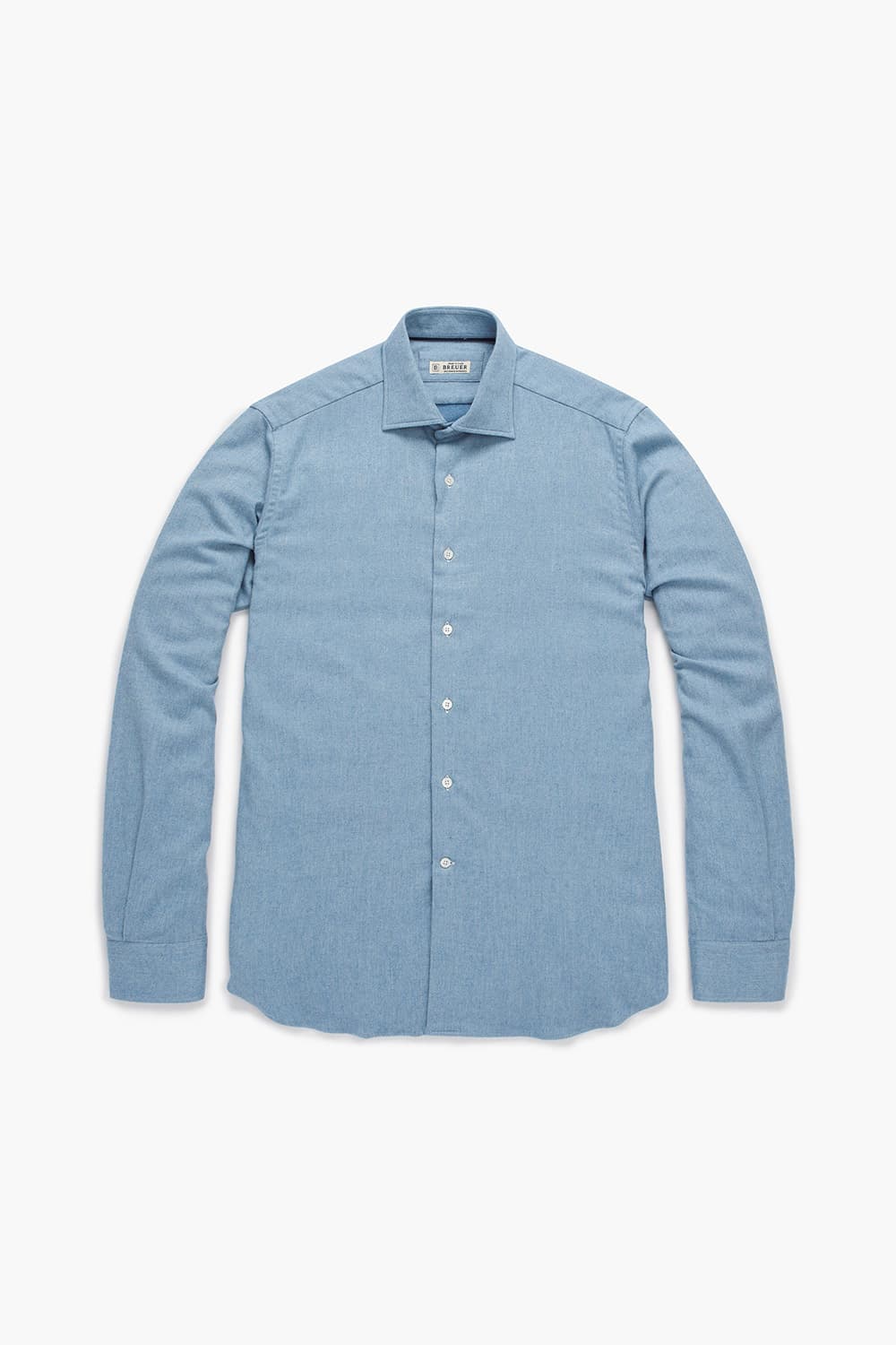 코튼 100 SOLID TWILL 셔츠 블루 RE4FMBASH304R63