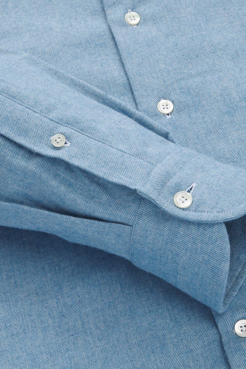 코튼 100 SOLID TWILL 셔츠 블루 RE4FMBASH304R63