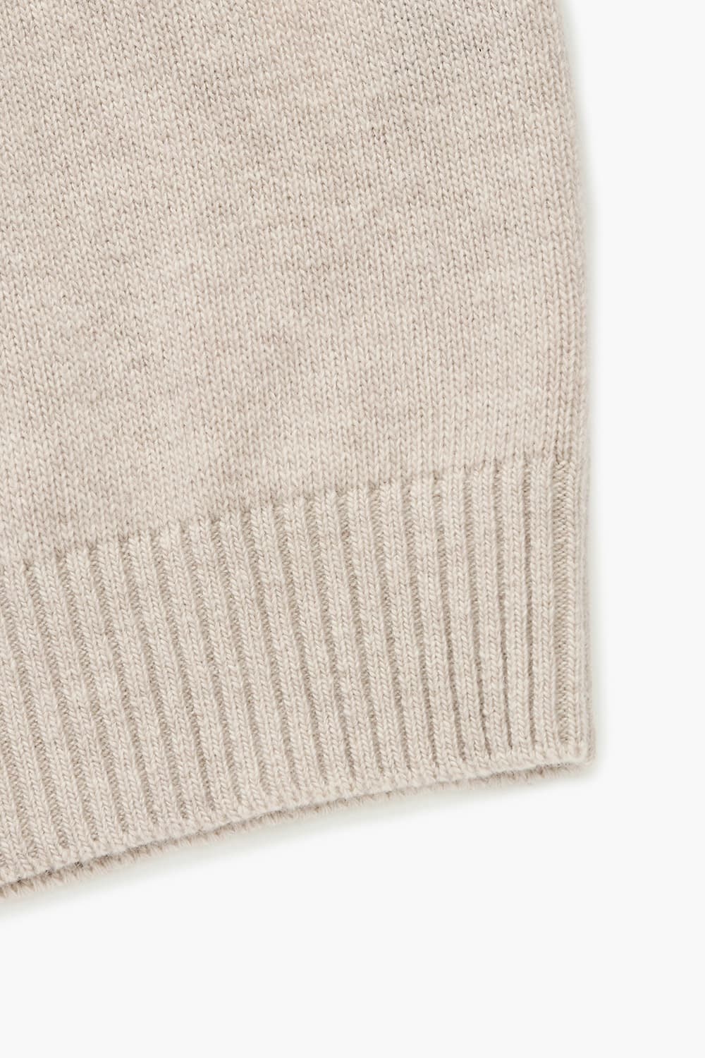 울 100 GILET 니트 라이트 브라운 RE4FMBAKN104R80