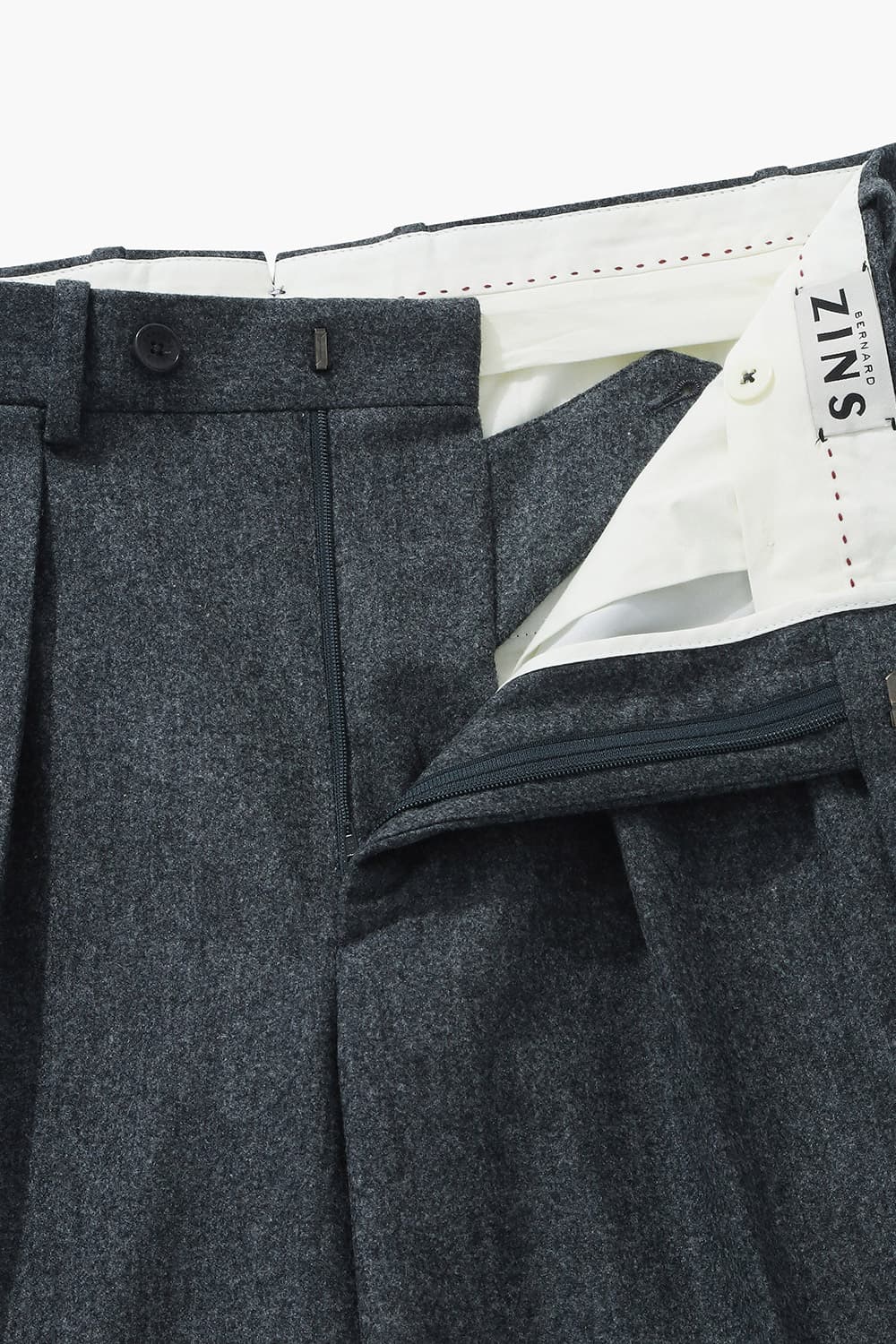 울 100 BAC J  바지 그레이 QE4FMBZPT102Q96