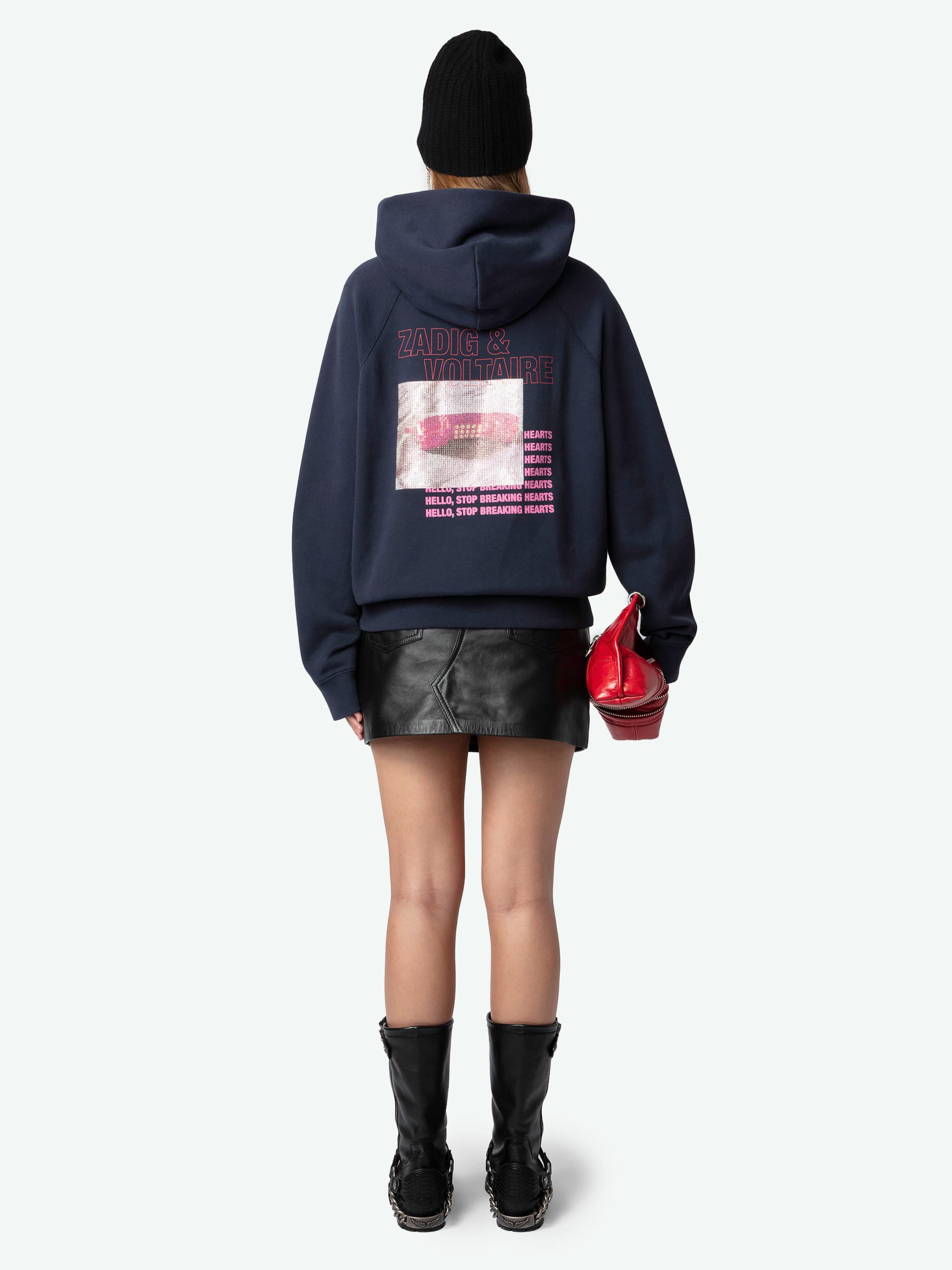 Georgy Photoprint Strass Sweatshirt