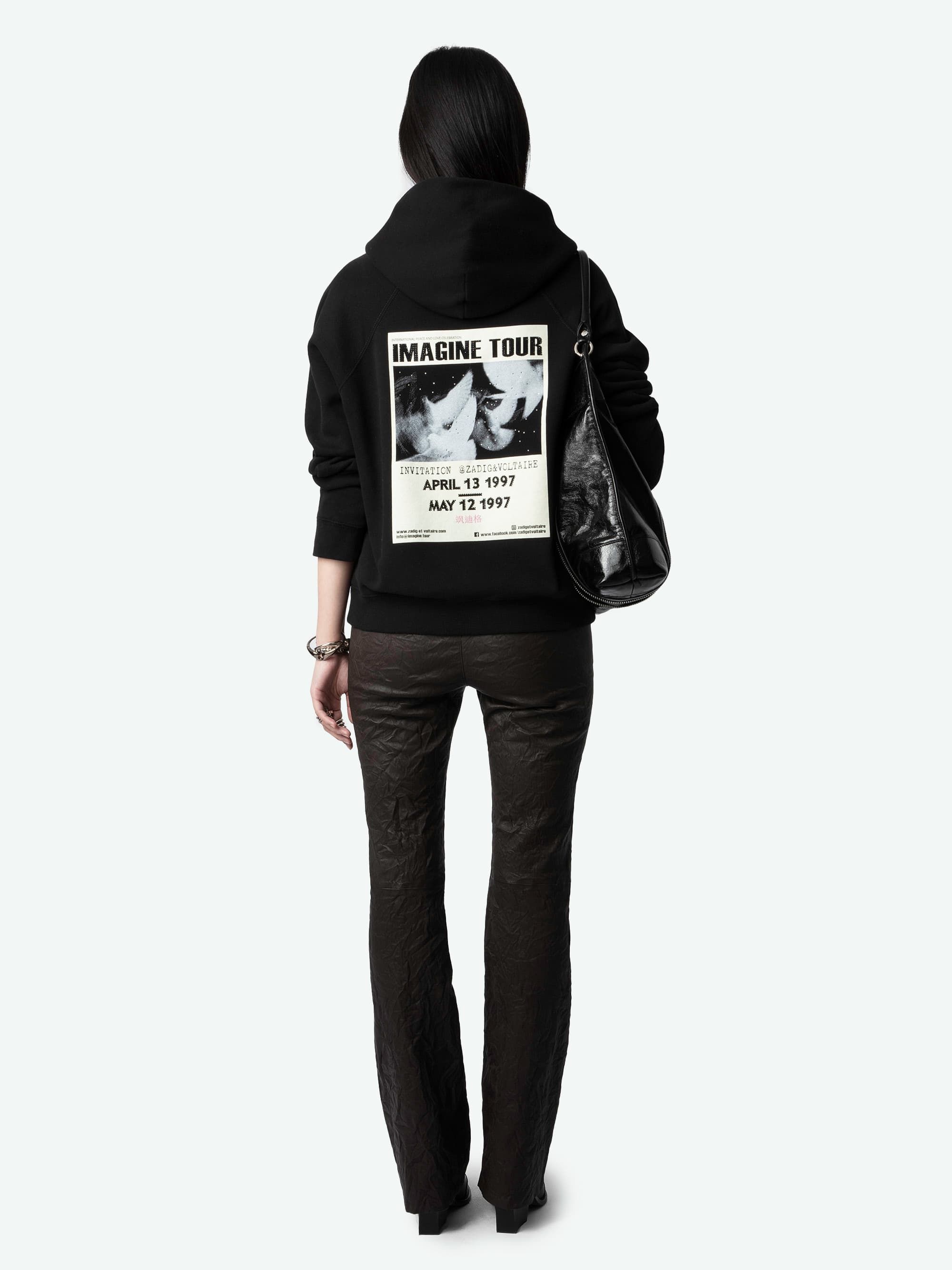 Georgy Photoprint Strass Sweatshirt