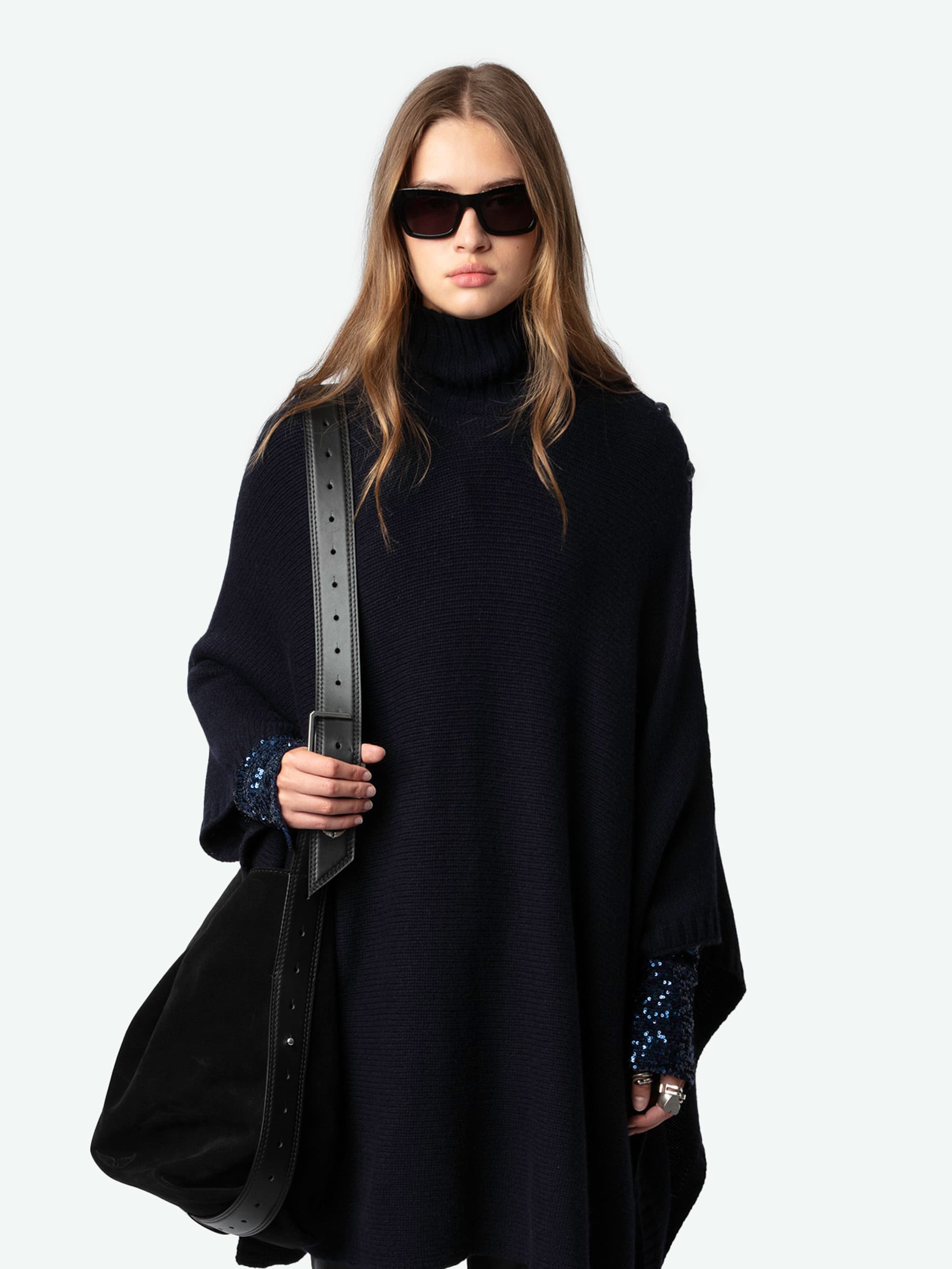 Palma Cashmere Poncho