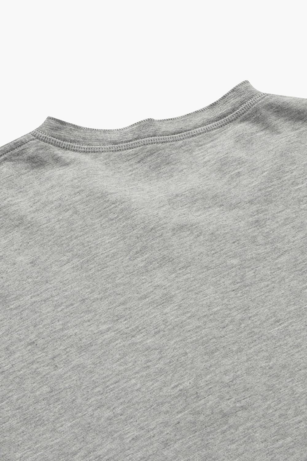 코튼 100 HENLEY LS 티셔츠 그레이 QE4FMHTTE101Q90