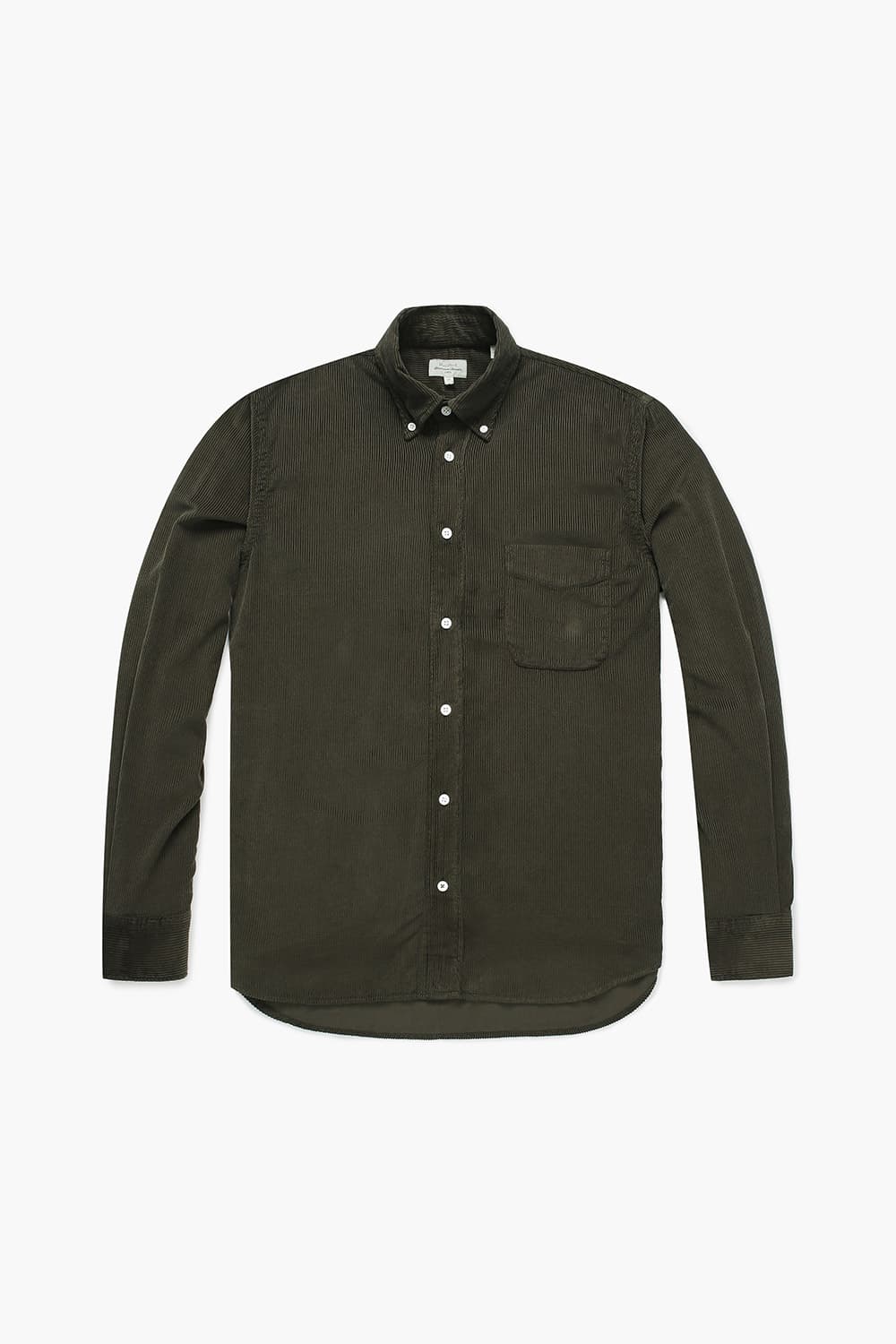 코튼 100 PITT PAT 셔츠 카키 QE4FMHTSH111Q79