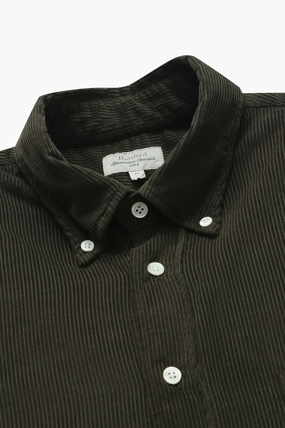 코튼 100 PITT PAT 셔츠 카키 QE4FMHTSH111Q79