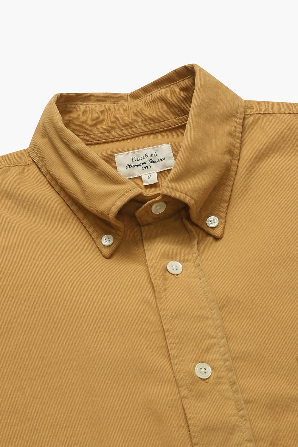 코튼 100 PITT PAT 셔츠 오렌지 QE4FMHTSH110Q40