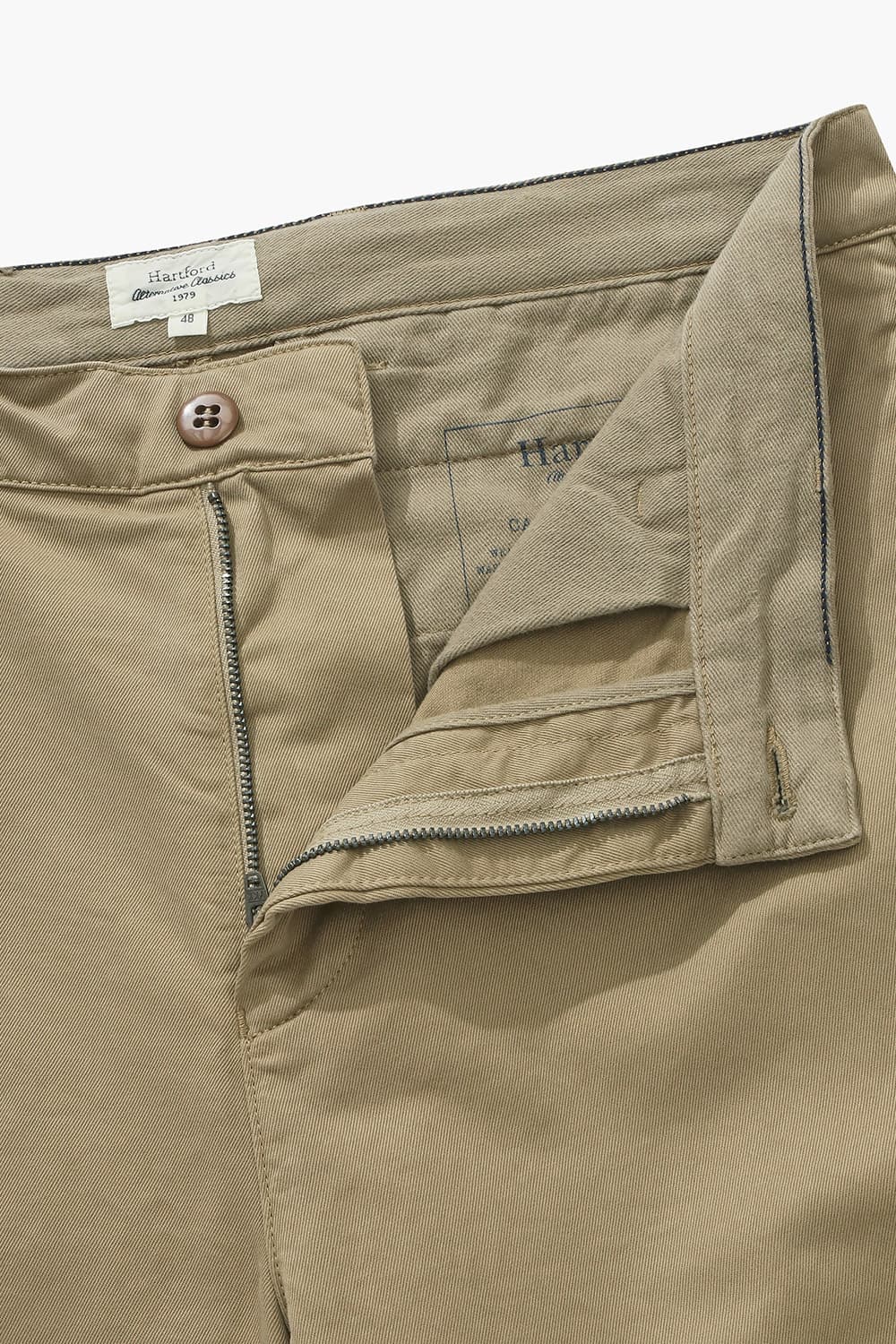 코튼 TEX 팬츠 라이트 브라운 QE4FMHTPT106Q80