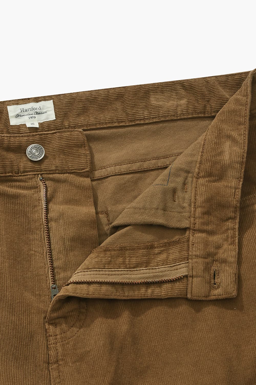 코튼 TIM 팬츠 브라운 QE4FMHTPT103Q85