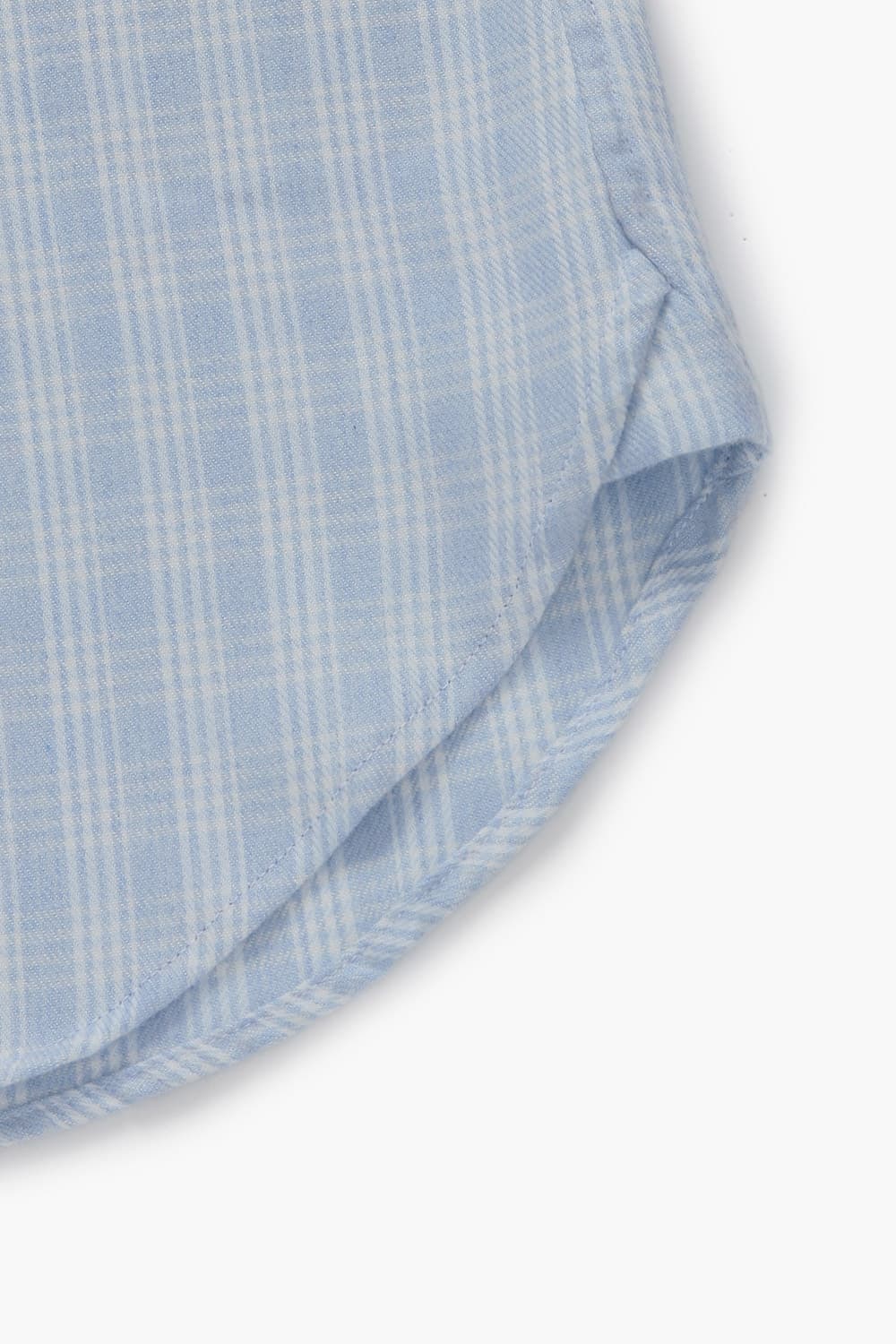 코튼 믹스 Beaulieu 셔츠 블루 RE4FMBASH307R63