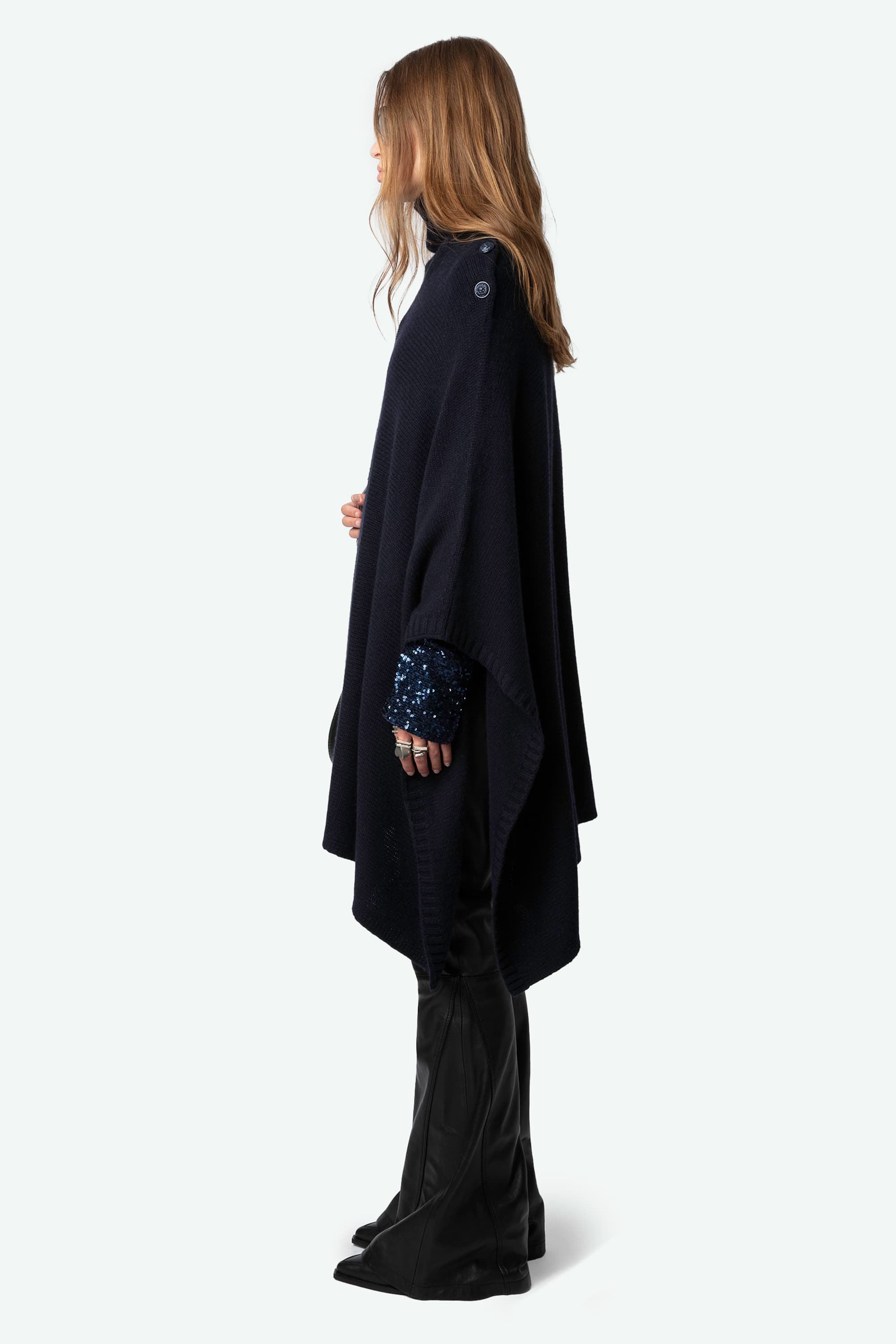 Palma Cashmere Poncho