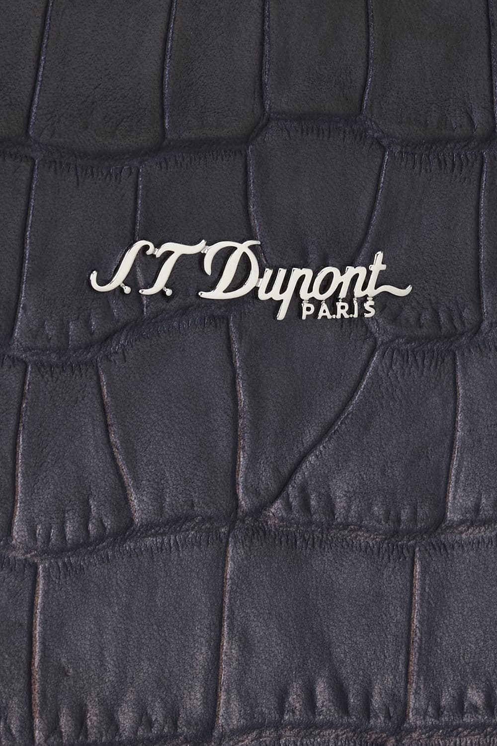 24 르글랑 아뜰리에 크로코패턴 컨퍼런스 패드 클러치 블랙 CG190574Z