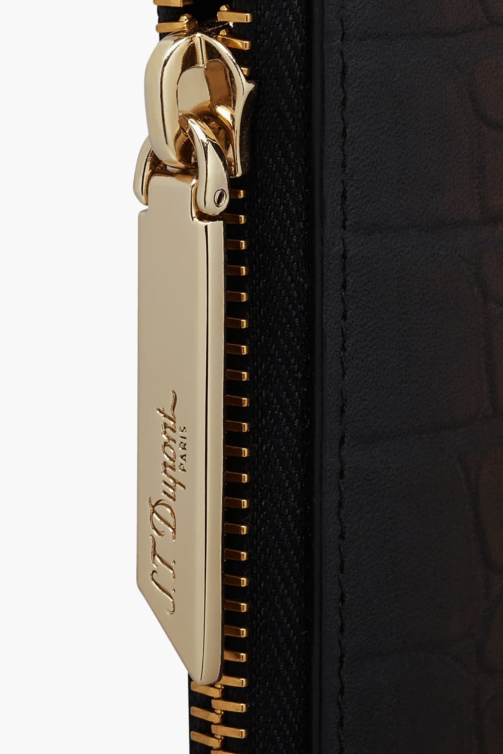 24 르글랑 아뜰리에 크로코패턴 컨퍼런스 패드 클러치 하바나 CG190474Z